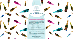 Desktop Screenshot of champagnedecazanove.com